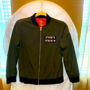 Olive green lightweight sweater